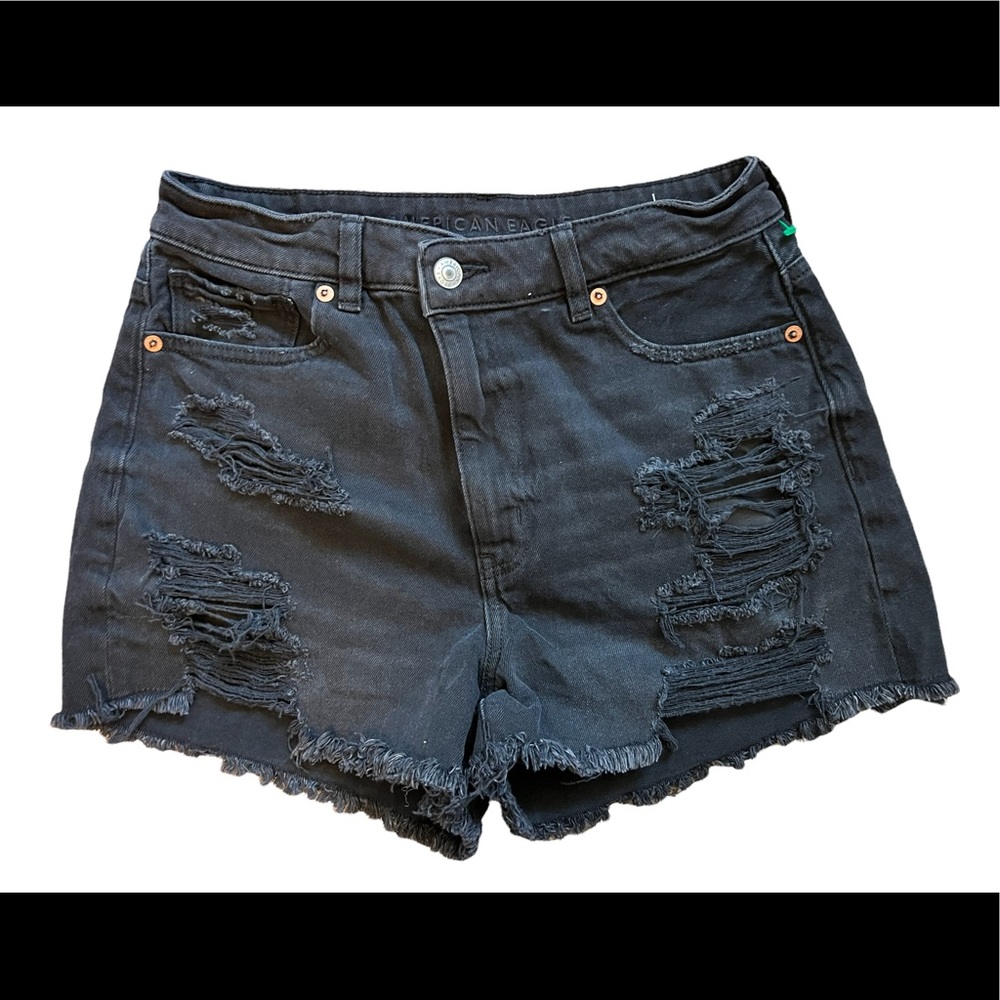 High wasted American eagle shorts